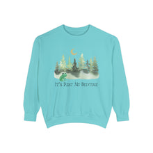 Load image into Gallery viewer, Frog Sweatshirt Forestcore Cottagecore Sweatshirt It&#39;s Past My Bedtime Enchanted Forest Plus Size Fall Sweatshirt Whimsigoth Clothing Whimsigoth Shirt