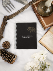 Soft Spiral Plot Twist Notebook | Inspirational Journal | Notebook for Work, School, Goals, & Dreams