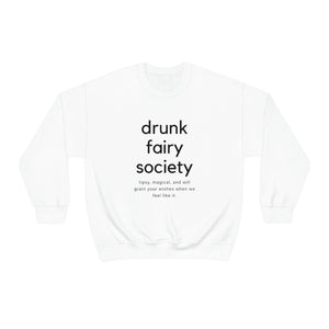 The Official Drunk Fairy Society Crewneck Sweatshirt