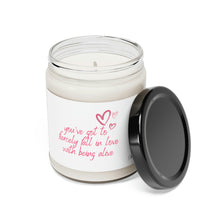 Load image into Gallery viewer, Fiercely Fall In Love Scented Soy Candle, 9oz for Home, Bedroom, Office, or Kitchen this Valentine&#39;s Day