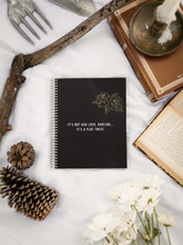 Load image into Gallery viewer, Soft Spiral Plot Twist Notebook | Inspirational Journal | Notebook for Work, School, Goals, &amp; Dreams